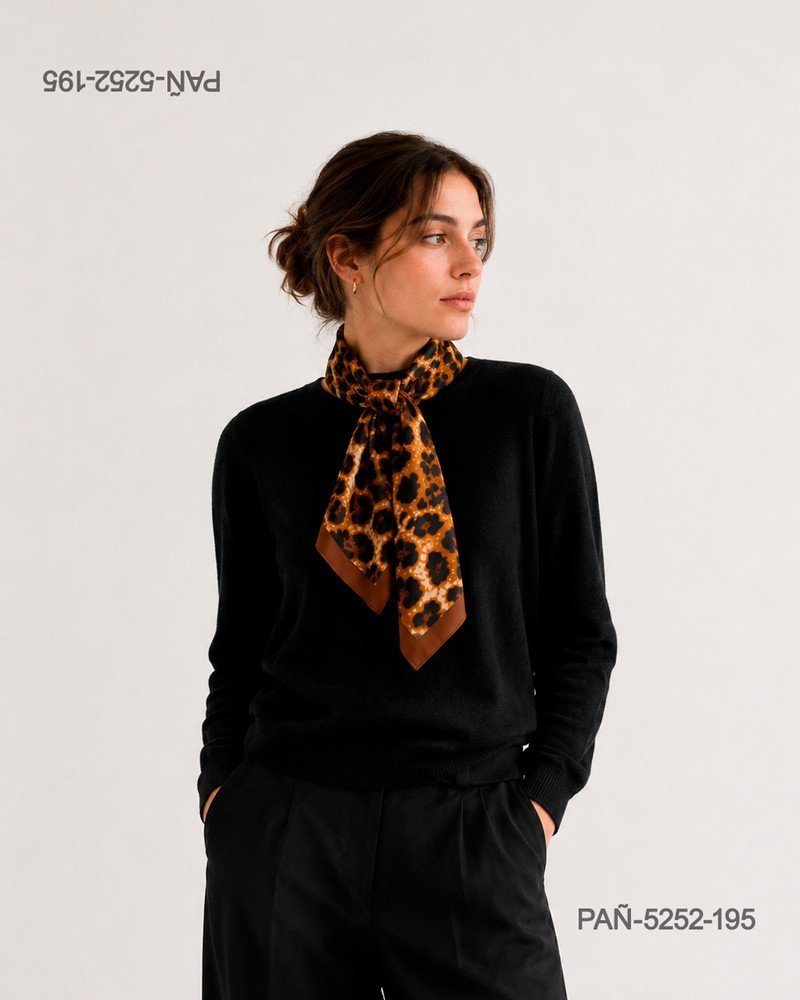 Pañuelo animal print elegante PAÑ5252