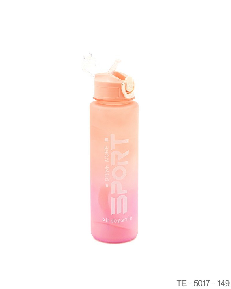 Botella Deportiva Degradada con Gráfica "Sport" y Tapa de Seguridad TE5017