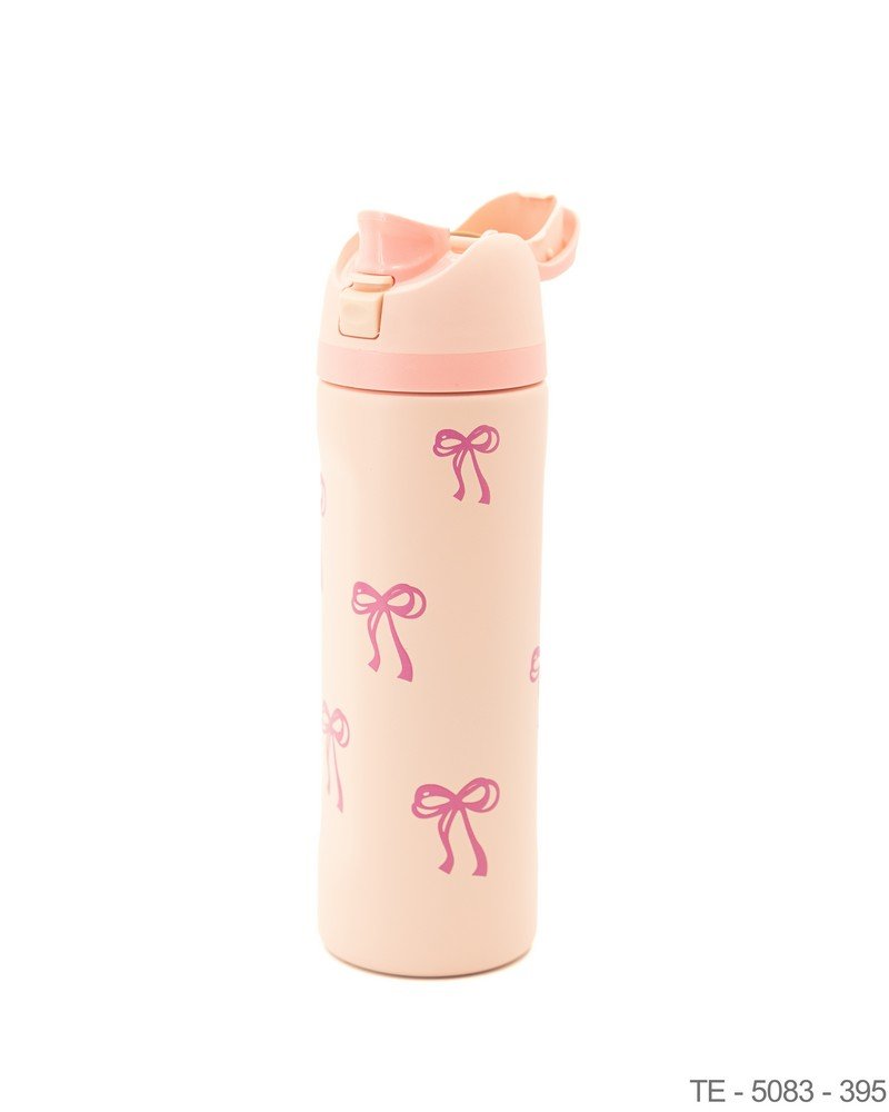 Botella Térmica con Estampado y Tapa Rebatible TE5083