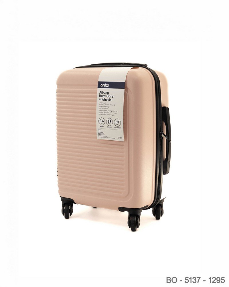 Maleta Rígida Premium en Color Rosa VA5137