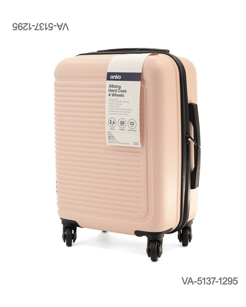 Maleta Rígida Premium en Color Rosa VA5137