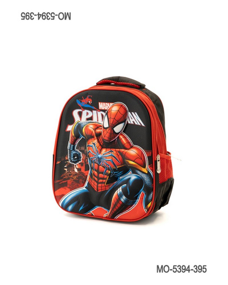Mochila Escolar Infantil de Spider-Man Marvel Roja y Negra MO5394
