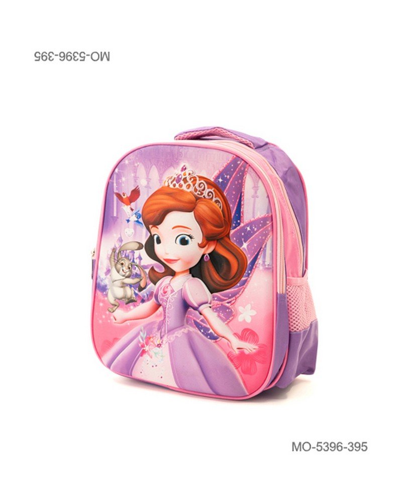 Mochila Escolar Infantil Princesa Sofia Con Relieve lila MO5396