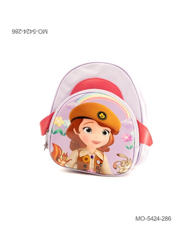 Mochila para Jardín de Infantes Niñas Princesa Sofía Exploradora con Alitas MO5424
