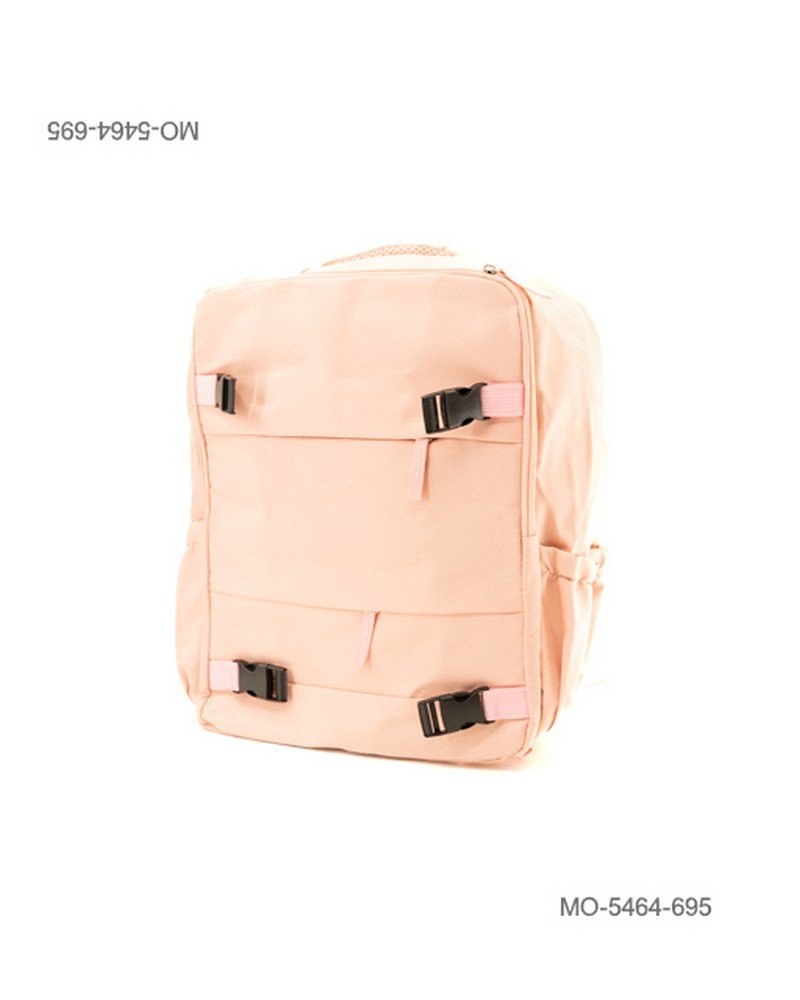 Mochila de Lona Grande Unisex Color Rosa Trabajo Viaje MO5464