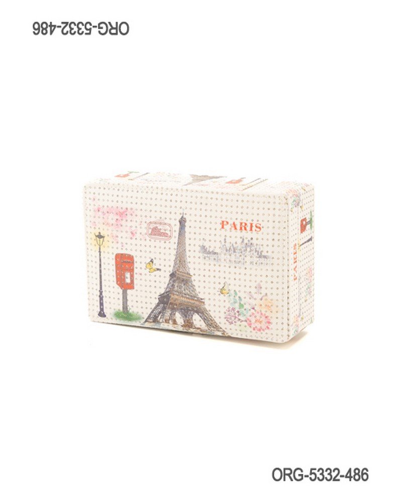 Organizador de Joyas Rígido Diseño París Torre Eiffel ORG5332