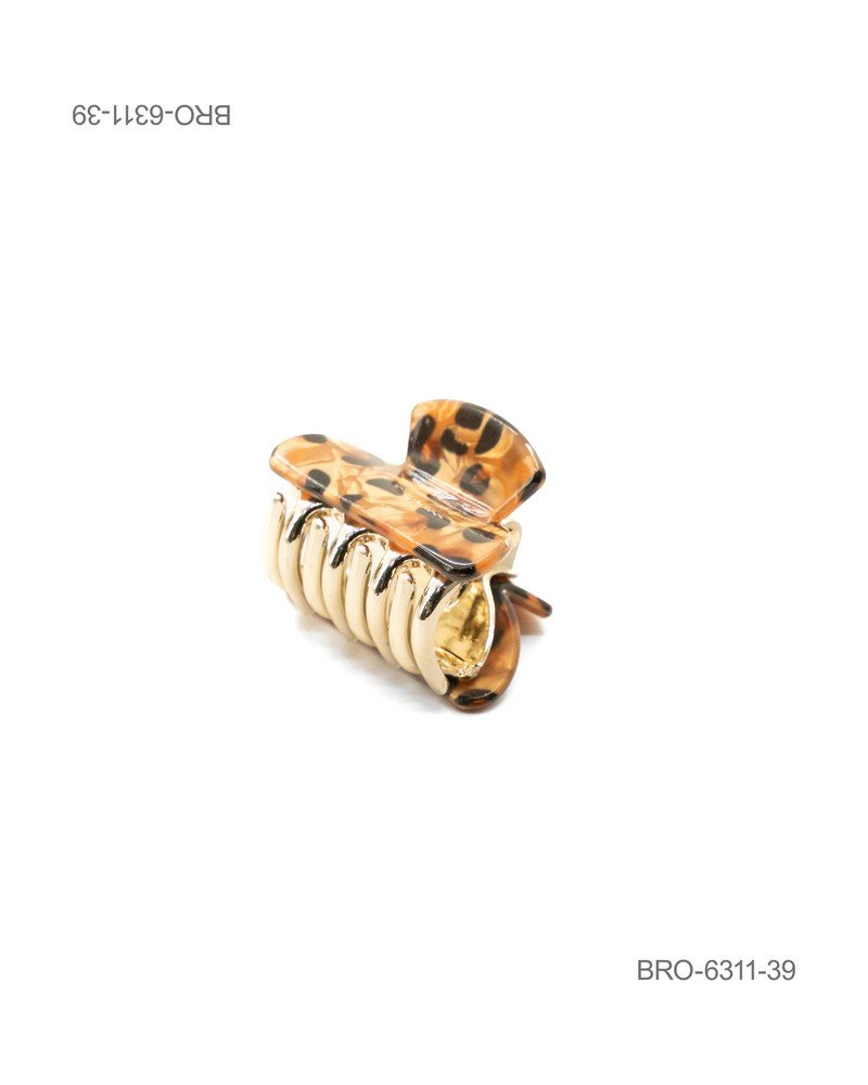 Pinza para Cabello Diseño Animal Print Clásico BRO6311