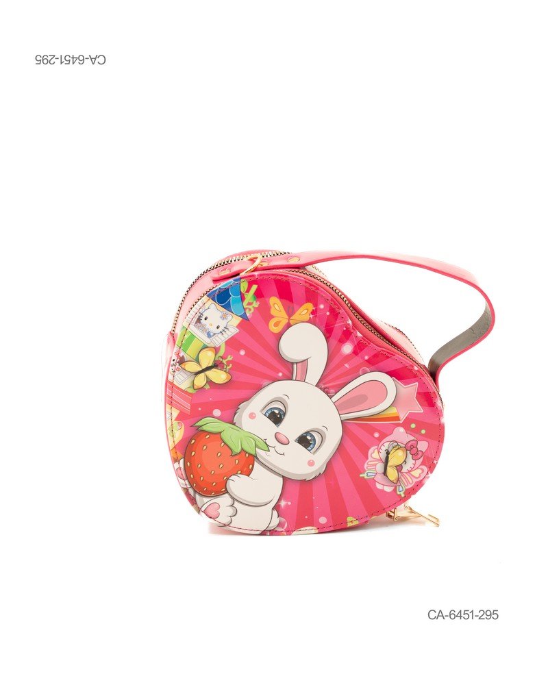 Cartera Pequeña con Motivos Coloridos y Acabado Brillante CA6451