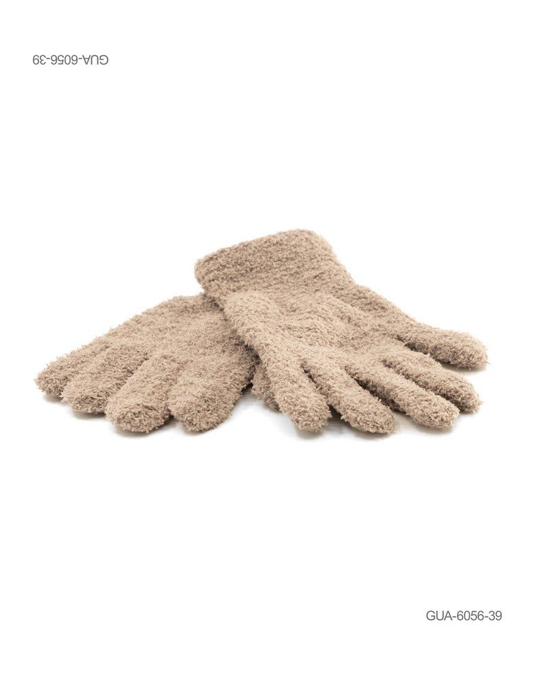 Guantes Térmicos de Tacto Extra Suave Color Beige GUA6056