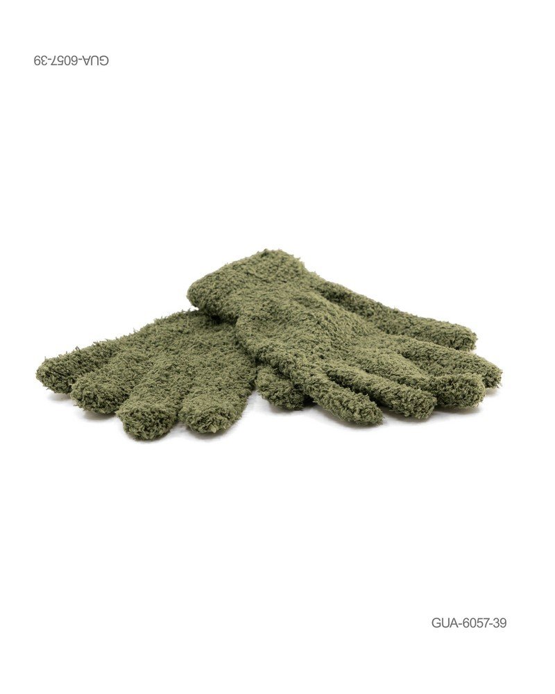 Guantes Térmicos de Tacto Extra Suave Color Verde GUA6057
