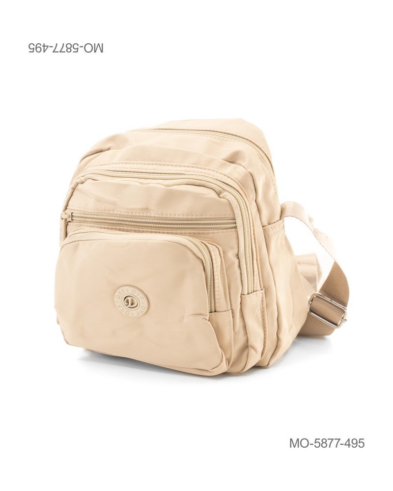 Mochila Pequeña Casual Color Crema - Estilo Urbano MO5877