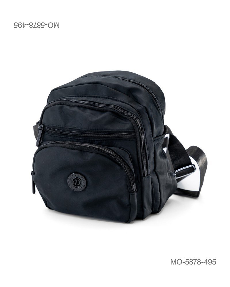 Mochila Pequeña Casual Color Negro - Estilo Urbano MO5878