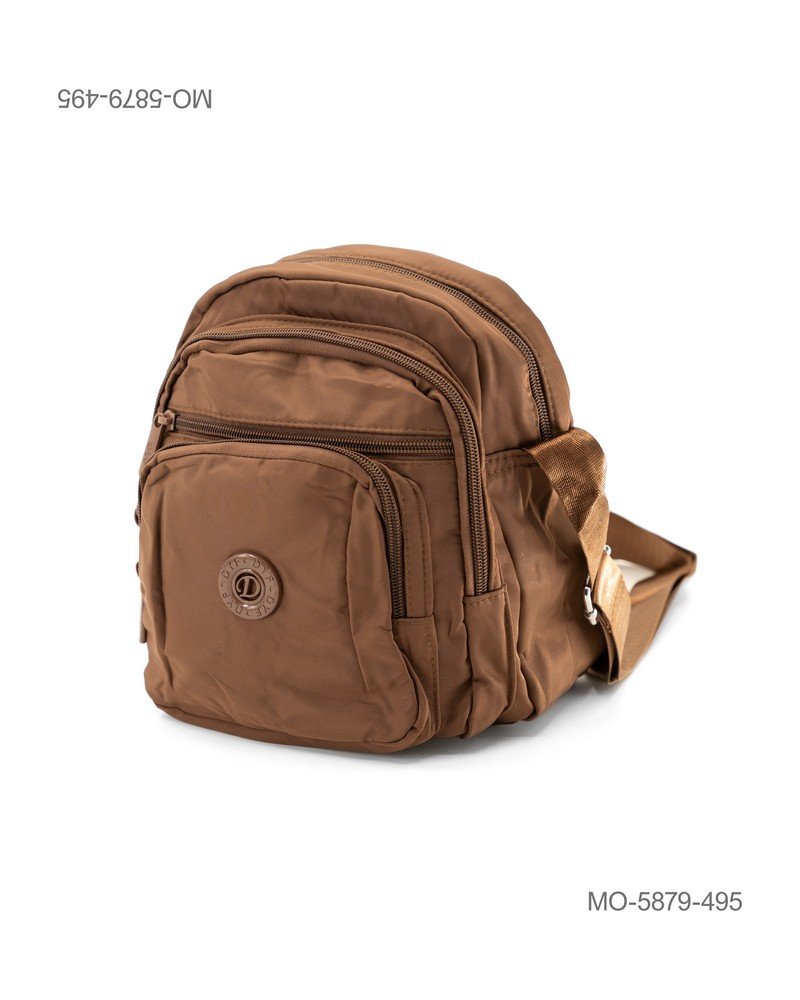 Mochila Pequeña Casual Color Marrón - Estilo Urbano MO5879