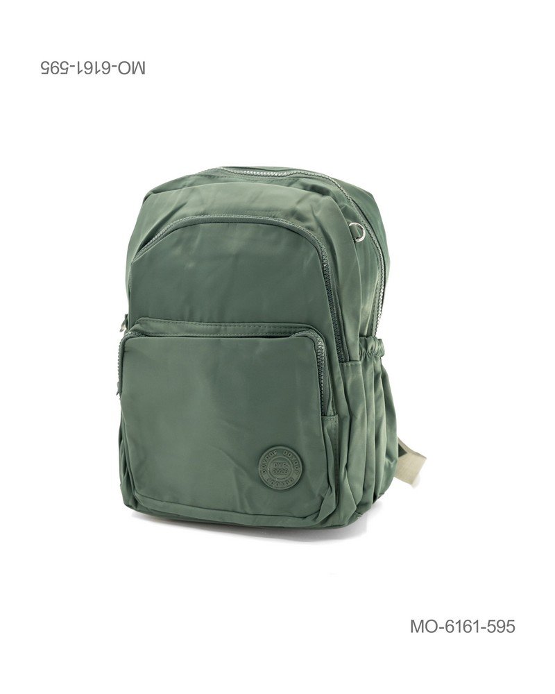 Mochila Urbana Casual Color Verde - Estilo Minimalista MO6161