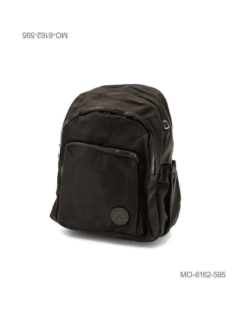 Mochila Urbana Casual Color Negro - Estilo Minimalista MO6162
