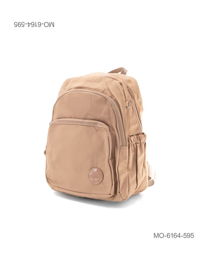 Mochila Urbana Casual Color Beige - Estilo Minimalista MO6164