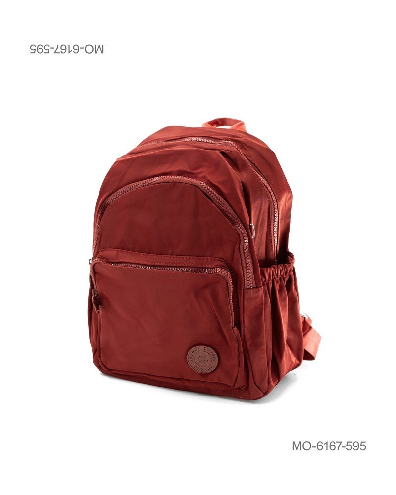Mochila Urbana Casual Color Rojo - Estilo Minimalista MO6167