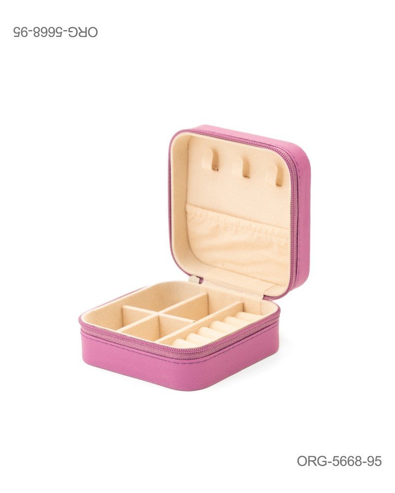 Organizador de Joyas Portátil - Mini Estuche de Viaje Premium ORG5668
