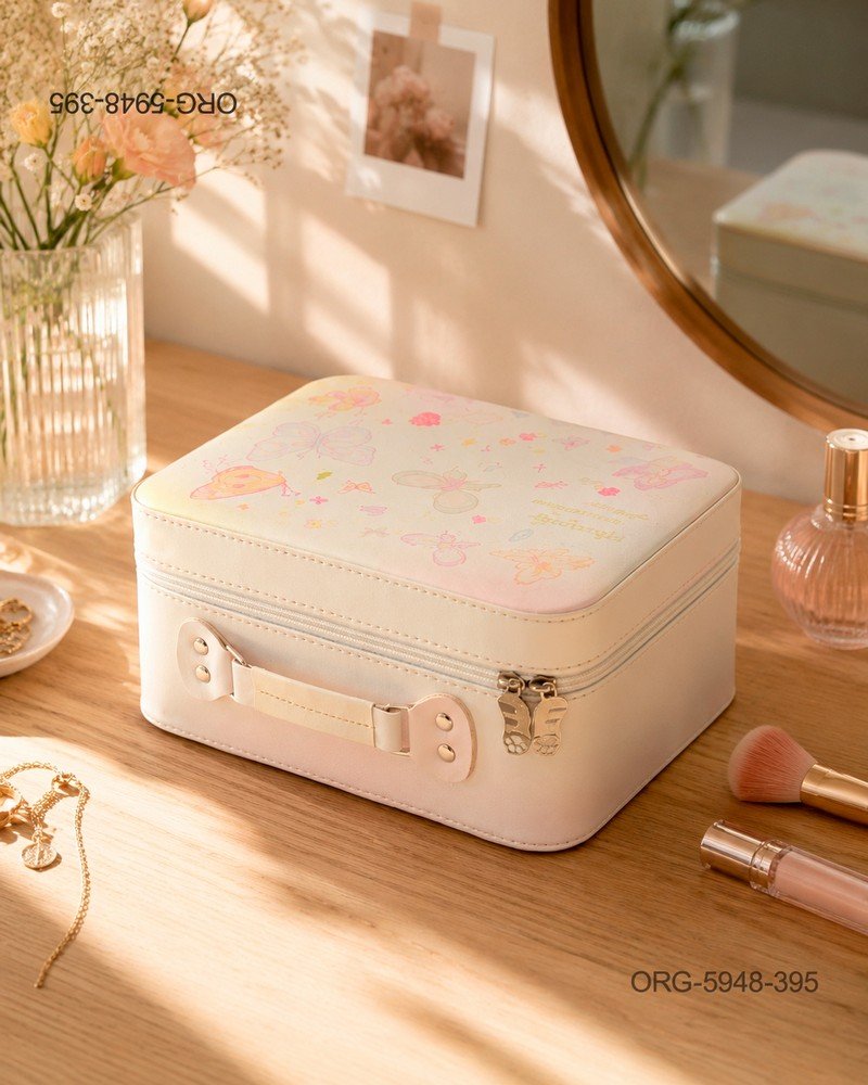 Organizador de Belleza con Cierre – Estampado Infantil/Tiernos ORG5948