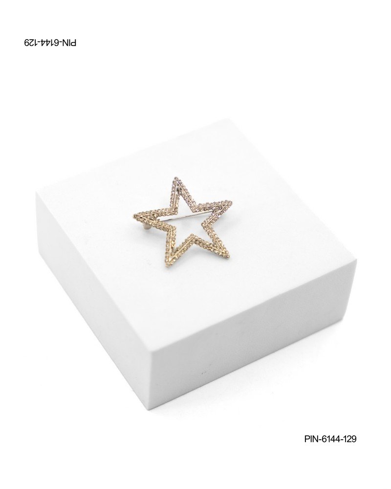 Pin de Estrella Minimalista - Diseño con Acabado Brillante PIN6144