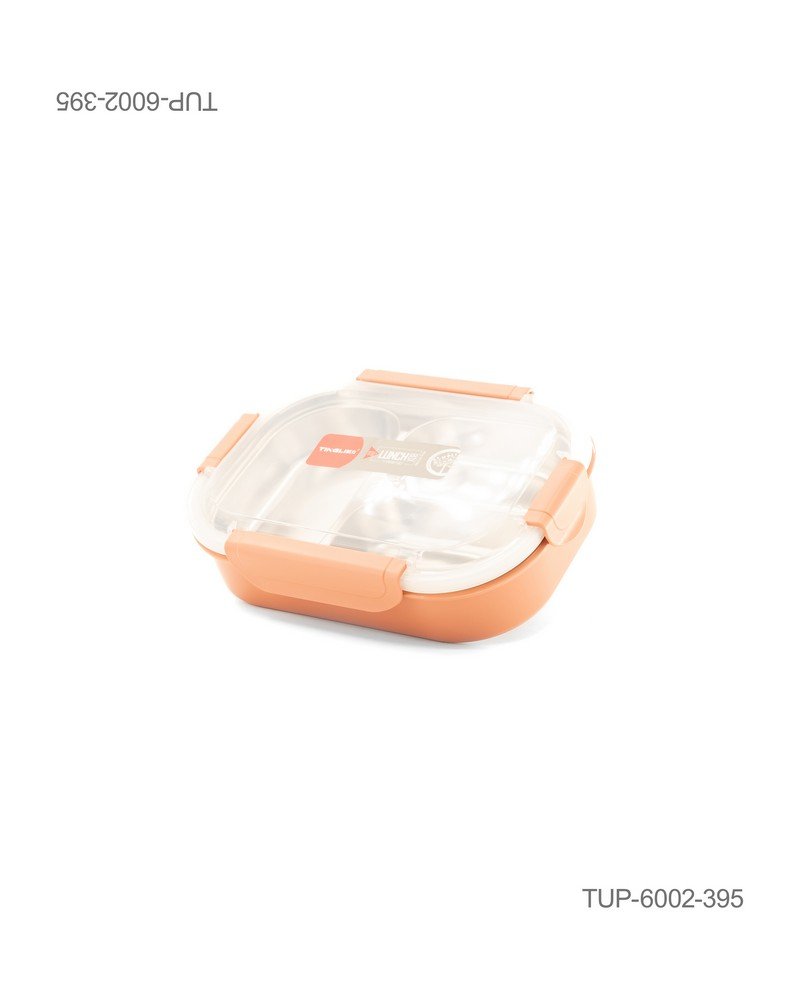 Lonchera Antiderrame con Tapa de Seguridad – Acero Inoxidable TUP6002