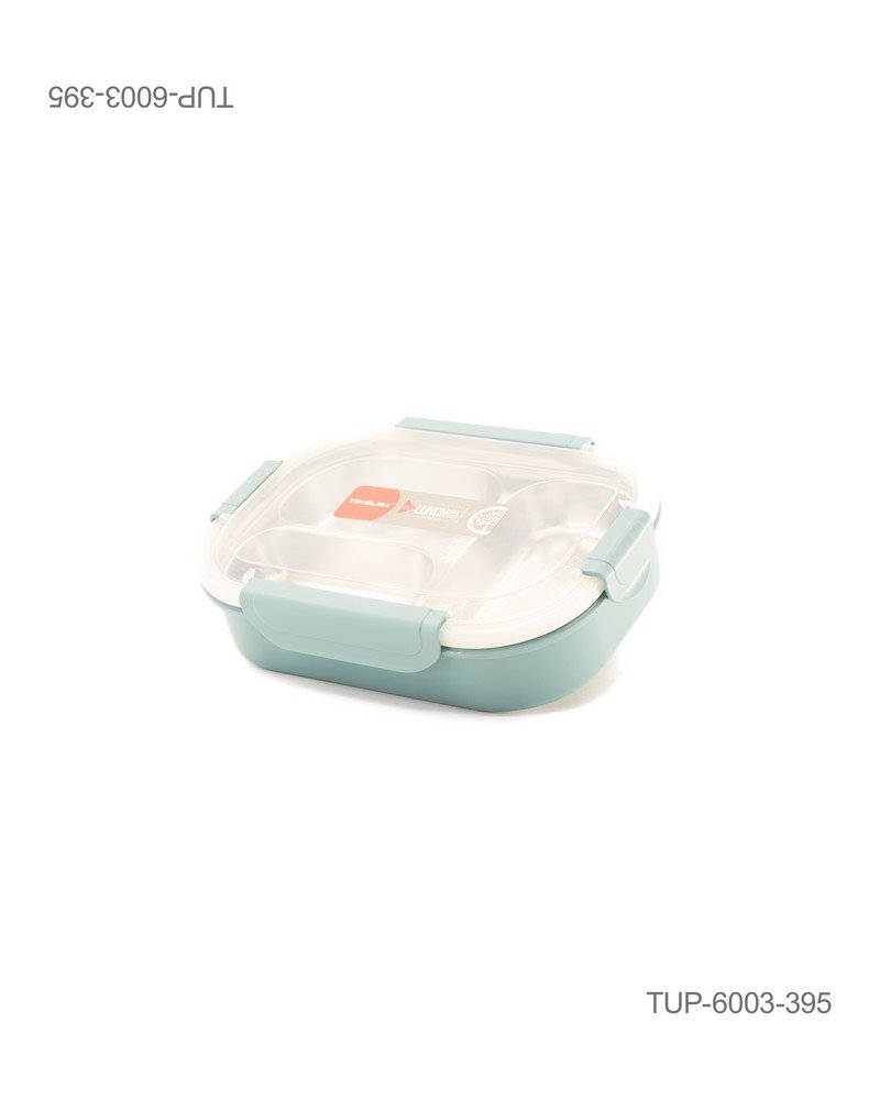 Lonchera Antiderrame con Tapa de Seguridad – Acero Inoxidable TUP6003