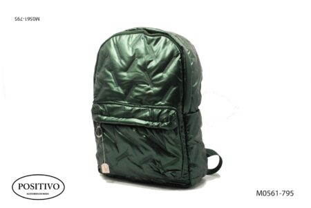 Mochila tela pufer m0561