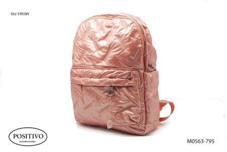 Mochila tela pufer m0563