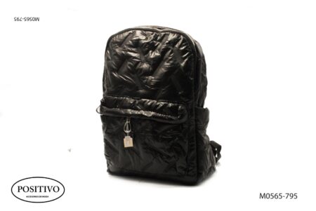 Mochila tela pufer m0565