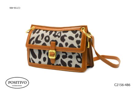 Morral dama animal print c2156