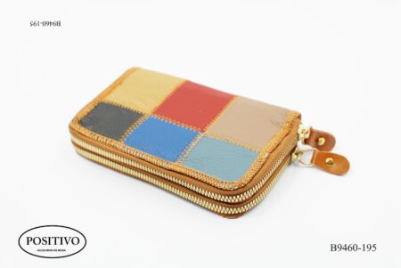 Billetera retazo cuero b9460