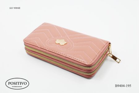 Billetera dama doble cierre b9404