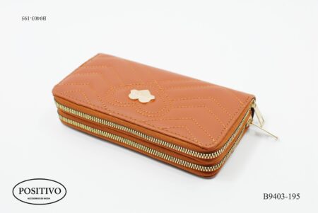Billetera dama doble cierre b9403