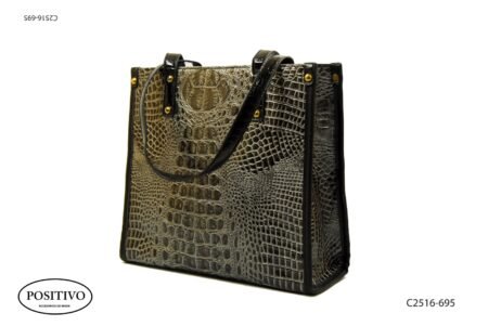 cartera dama charol c2516