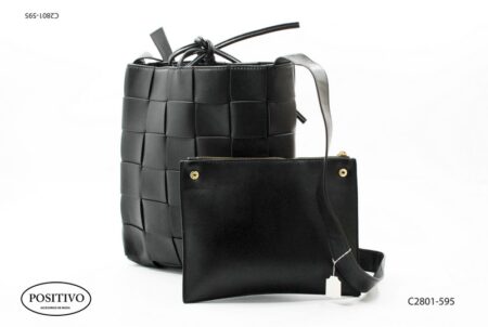Morral trenzado con sobre C2801