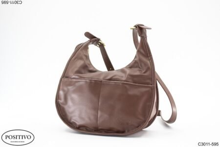 Cartera góndola marrón C3011