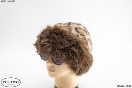 Gorro dama con piel G5474