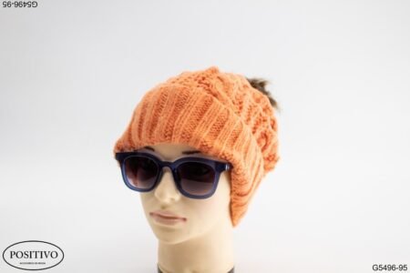 Gorro lana con pom pom G5496