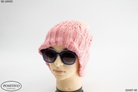 Gorro lana con pom pom G5497