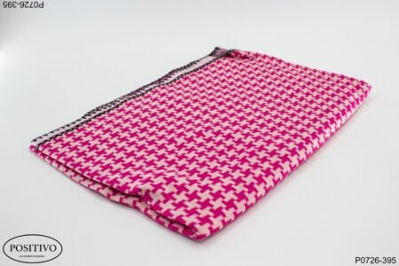 Pashmina estampado rosa P0726