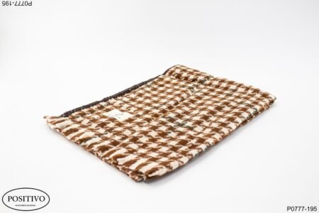Pashmina con flecos cortos P0777
