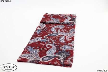 Pashmina estampada con arabescos P0819