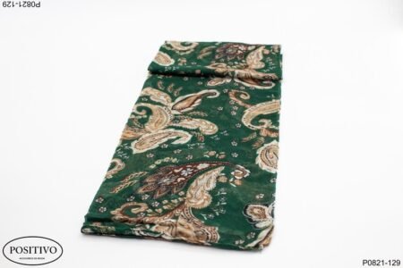 Pashmina estampada con arabescos P0821