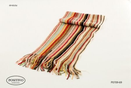 Bufandas rayadas unisex P0709