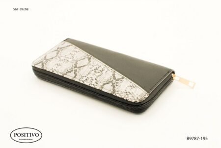 Billetera dama reptil B9787