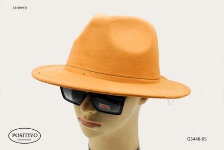 Gorro paño dama naranja G5448