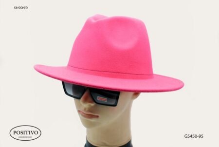 Gorro paño dama rosa G5450