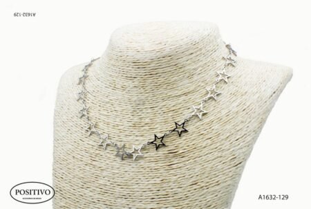 Cadena acero quirúrgico con estrella A1632